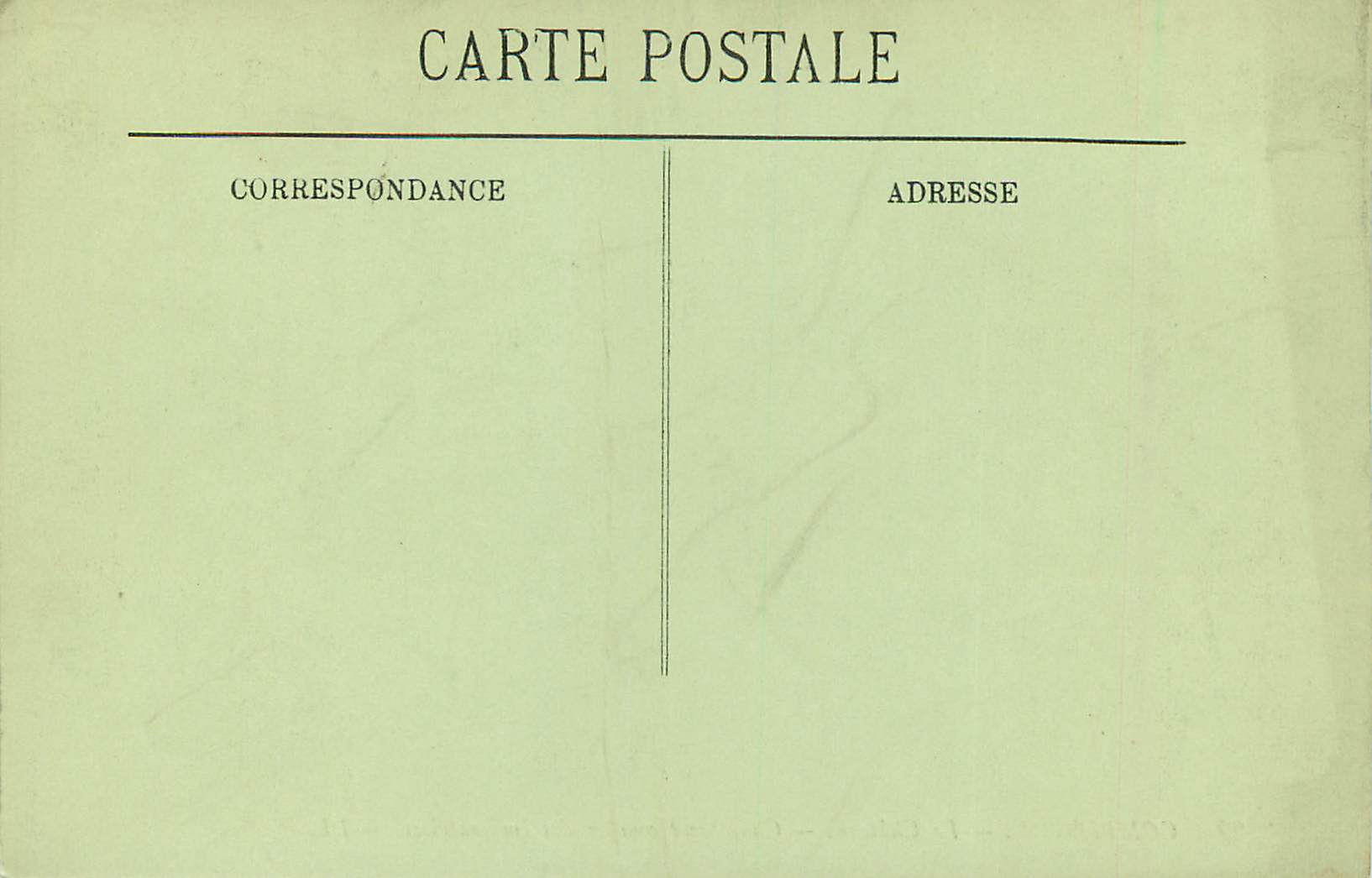 CPA Compiegne Le Chateau Chambre a Coucher des Imperatrices — Rückseite
