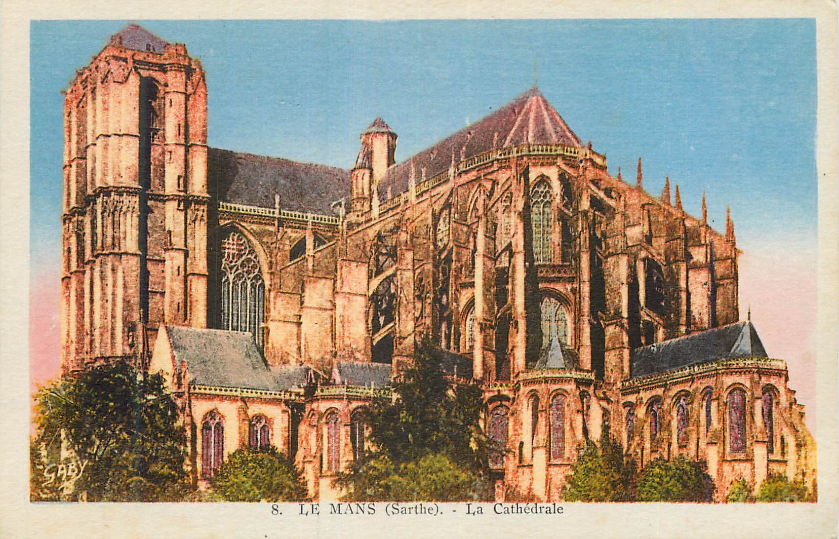 Le Mans (Sarthe) - La Cathédrale — Saby, n°8