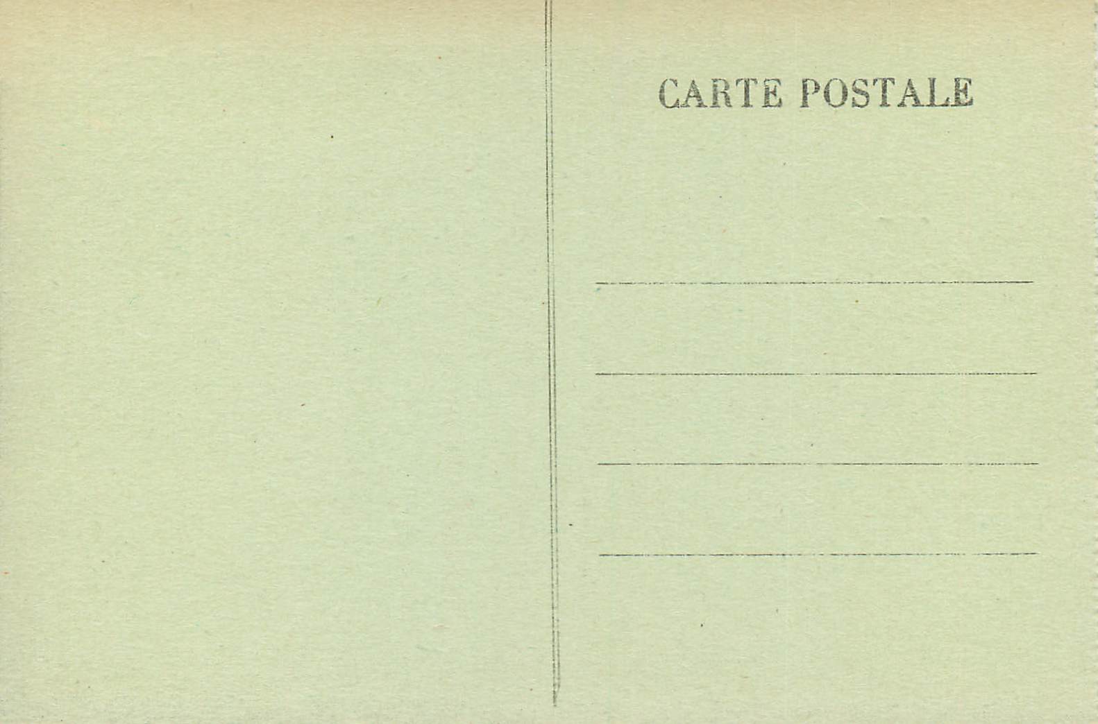 CPA Le Pont de Montvert (Lozere) Le Gouffre — Rückseite