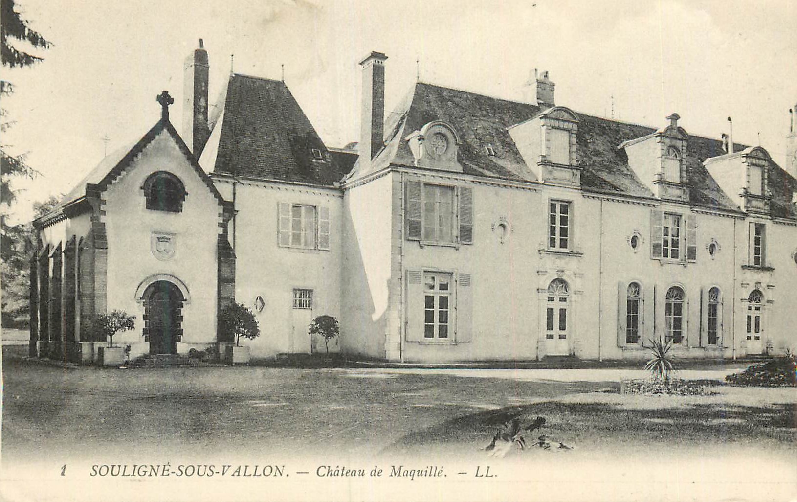 Souligné-sous-Vallon — Schloss Maquillé — LL.