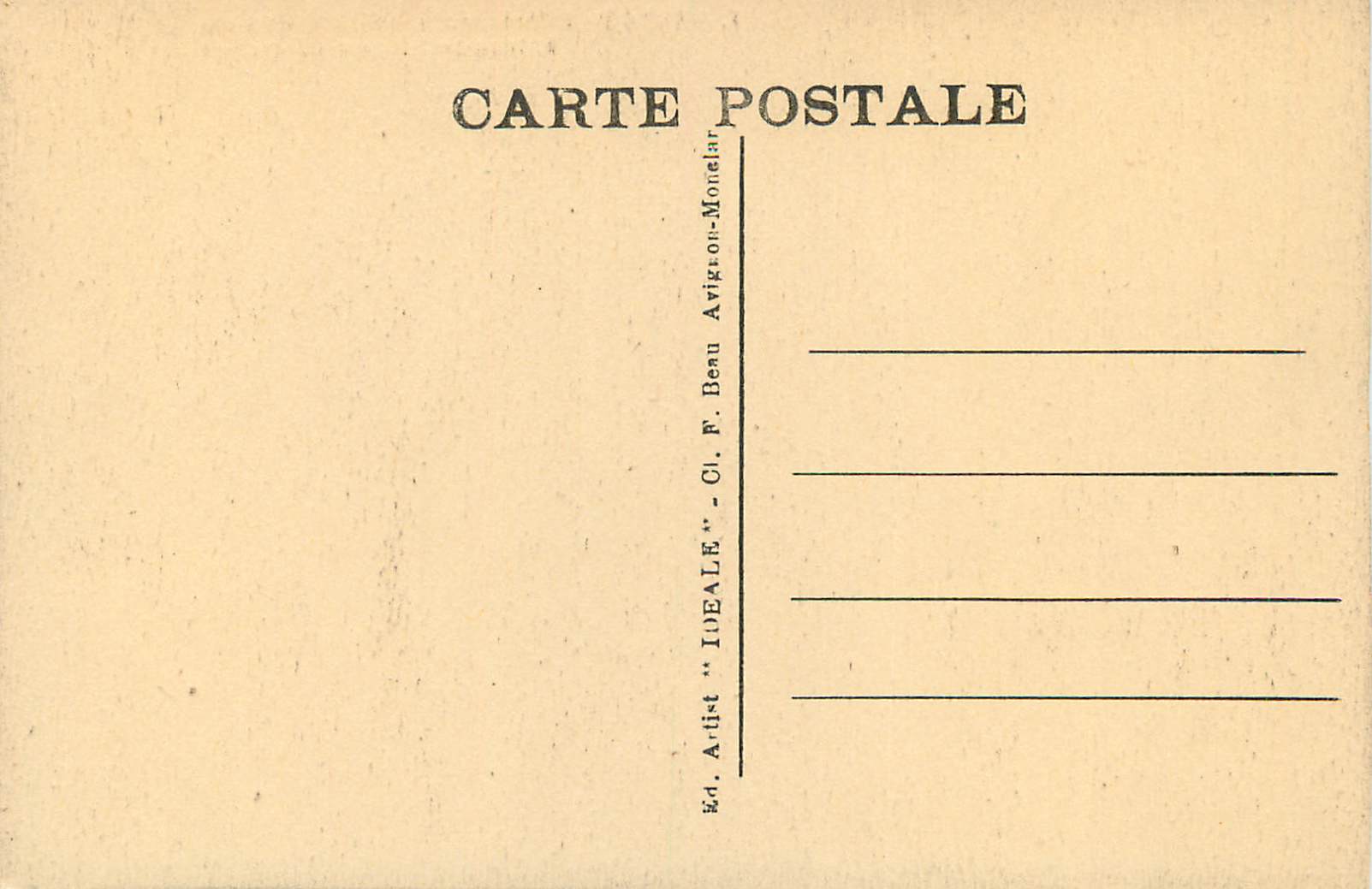 CPA Orange Interieur du Theatre Romain Entree Principale du Cirque — Rückseite