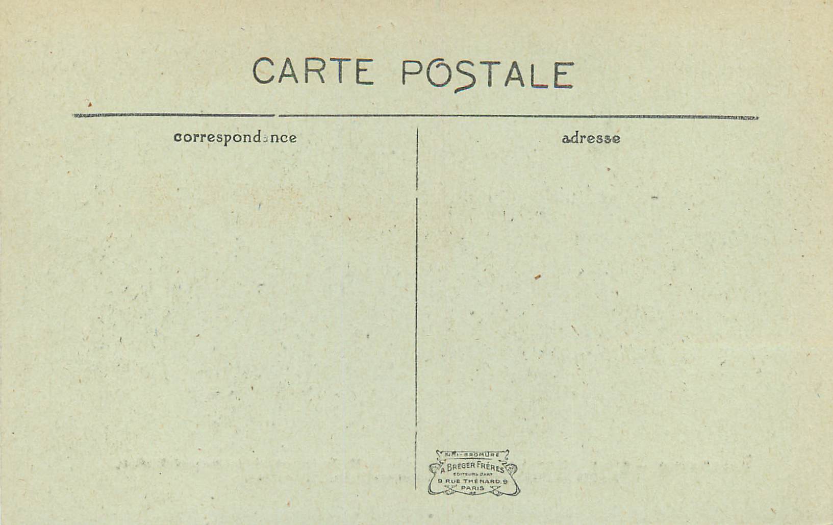 Mello (Oise) — Vue du Château et de la petite ville de Mello, prise sur une gravure du XVIIe siècle — Rückseite