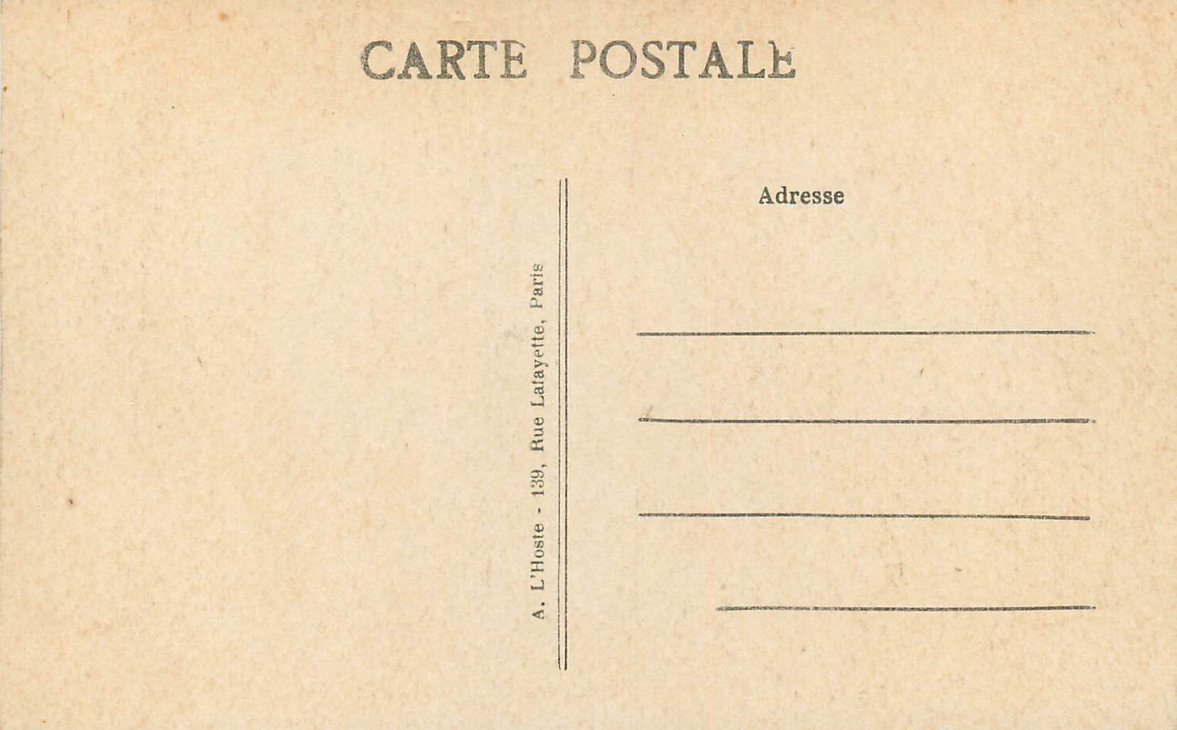 CPA Gerberoy (Oise) Les Terrasses de M Sidaner — Rückseite