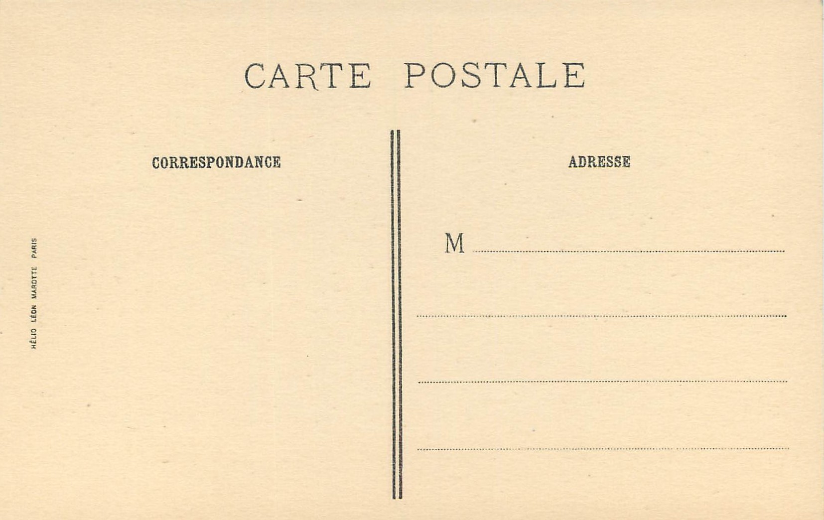 CPA Institut de France Abbaye de Chaalis Paravent de Savonnerie et Console Regence — Rückseite