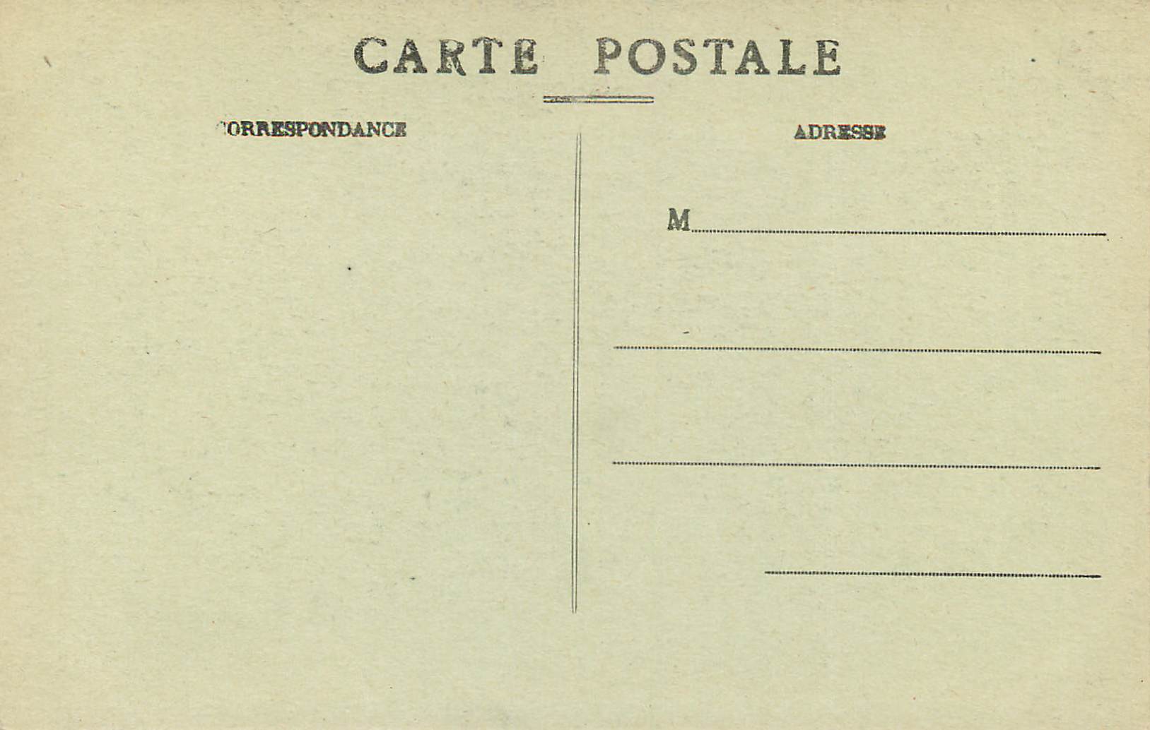 CPA L'Auvergne Pittoresque Vic sur Cere Le Pas de la Cere La Passerelle — Rückseite
