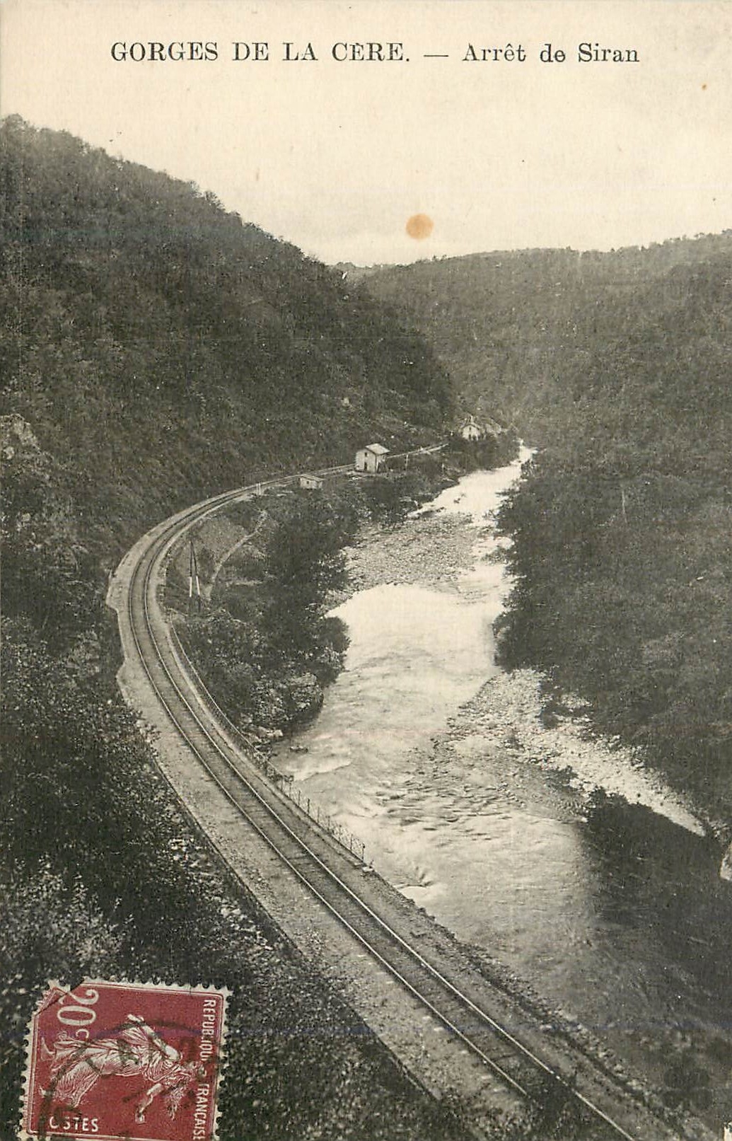 CPA Gorges de la Cere Arret de Siran