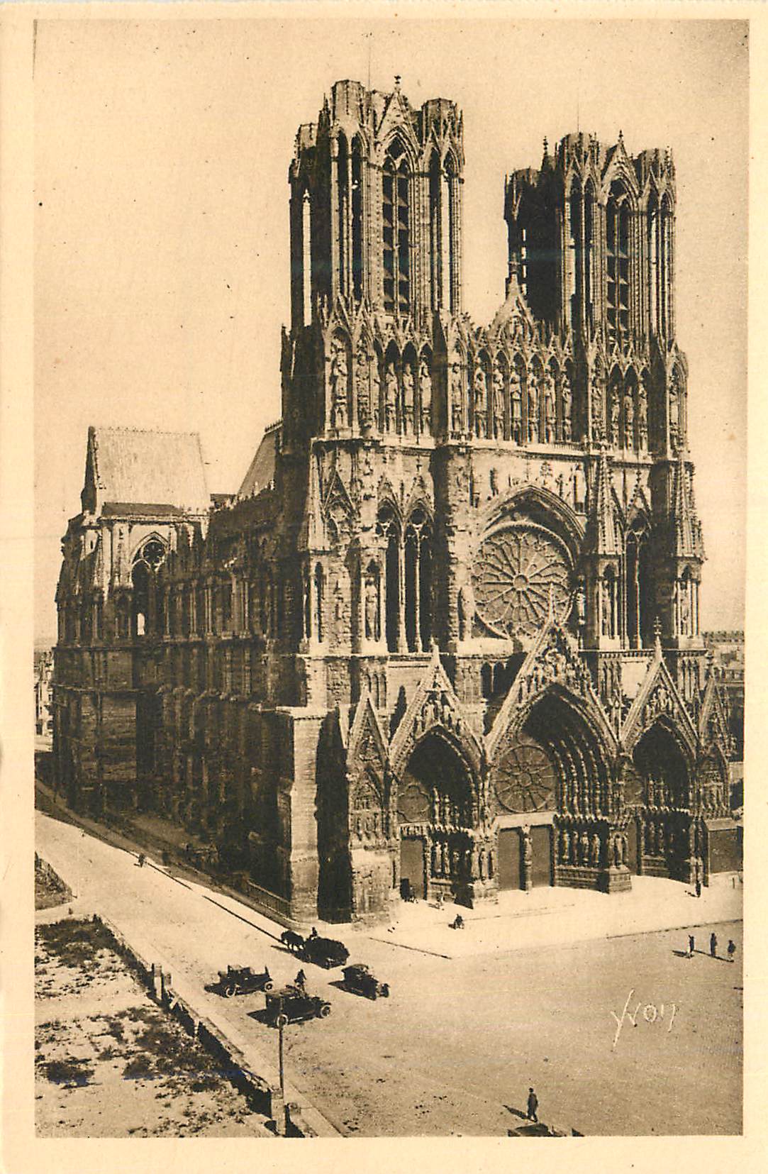 Reims — Cathédrale Notre-Dame — Éditions d'Art YVON