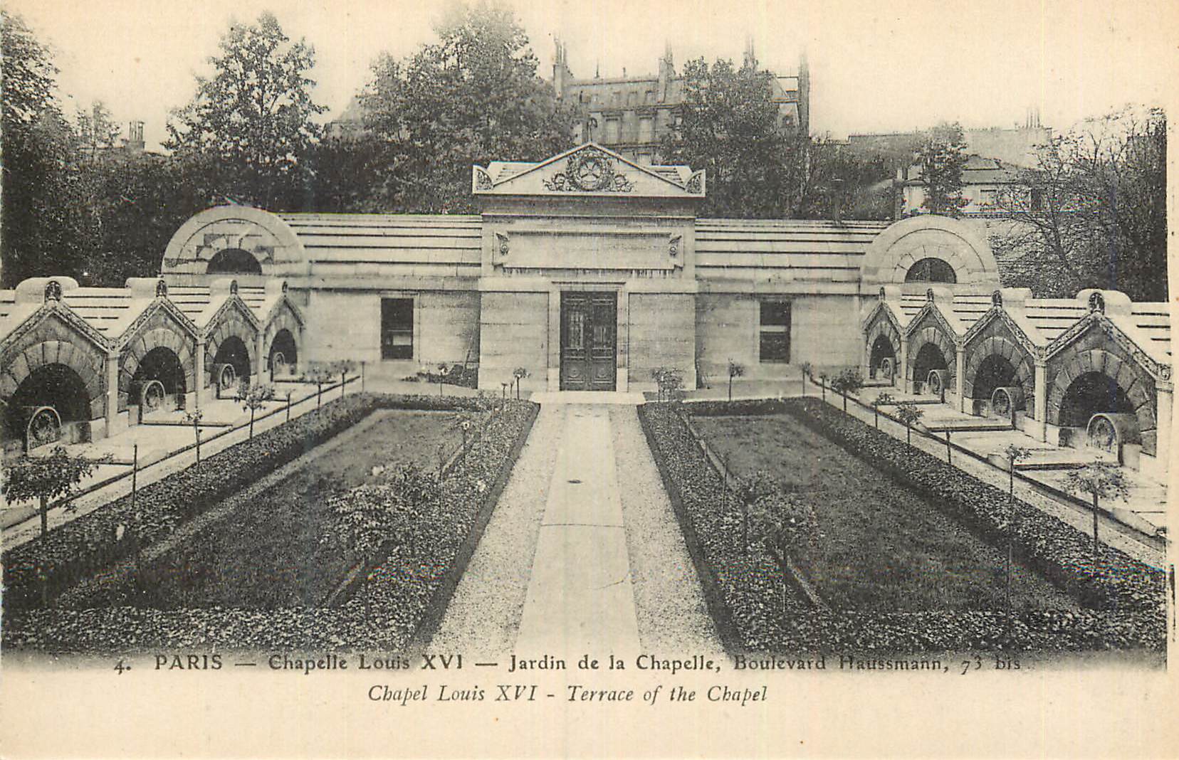 CPA Paris Chambre Louis Jardin de la Chapelle