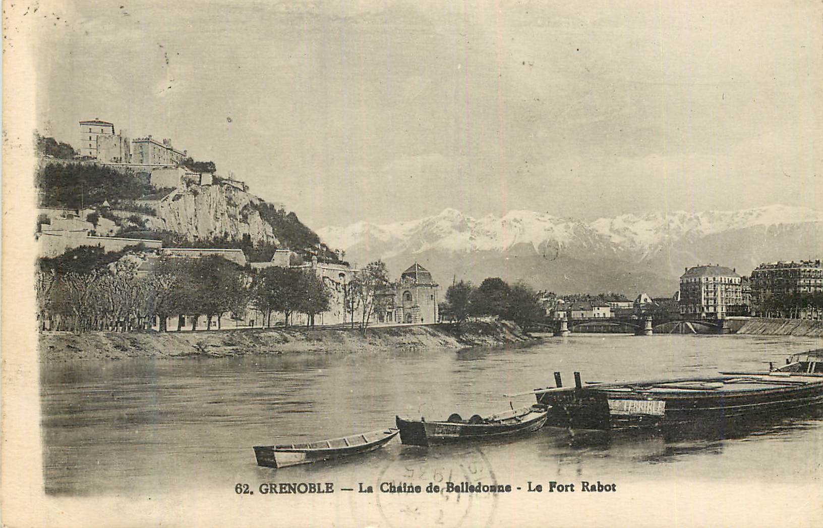 CPA Grenoble La Chaine de Belledonne Le Rabot