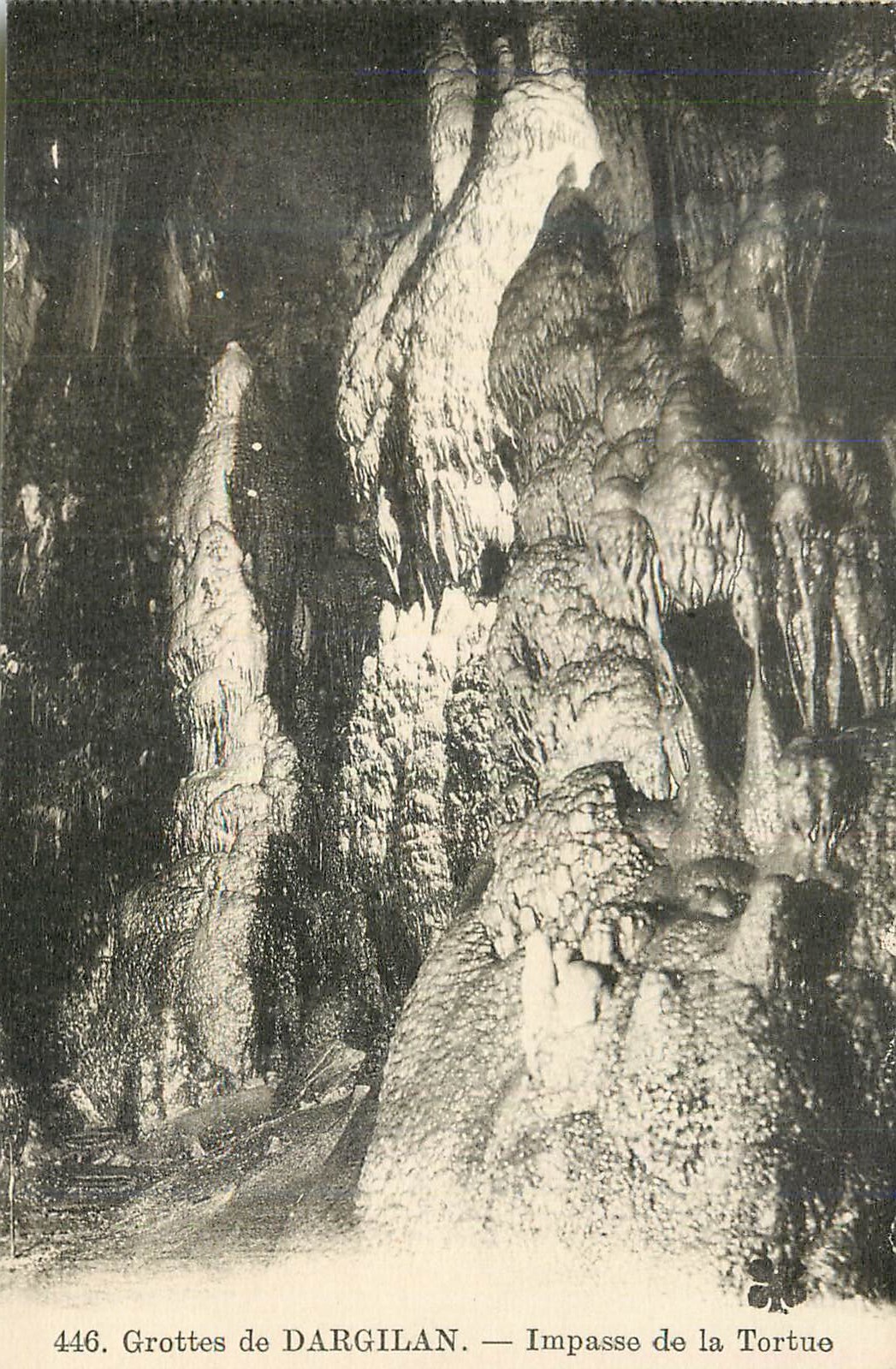 CPA Grottes de Dargilan Impasse de la Tortue