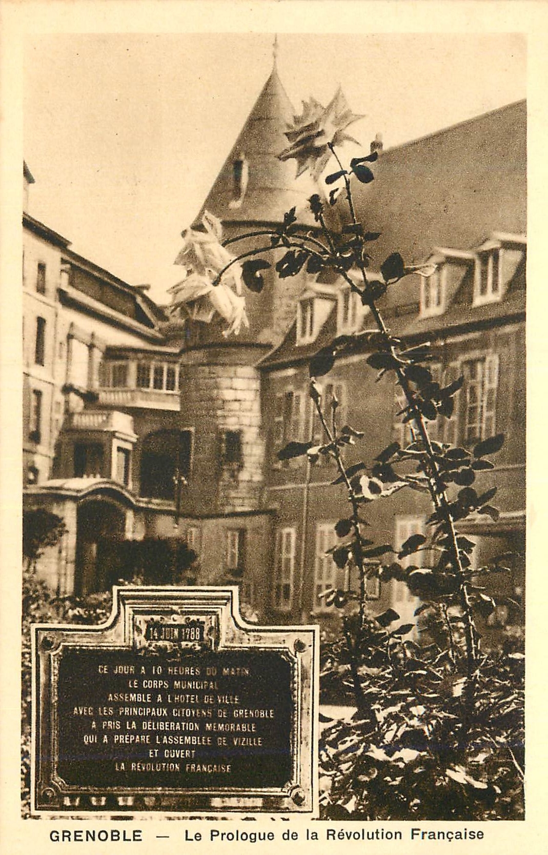 CPA Grenoble Le Prologue de la Revolution Francaise