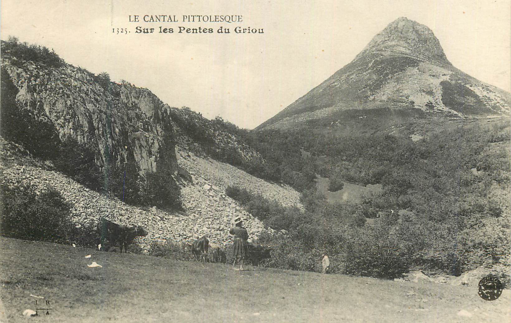 CPA Le Cantal Pittoresque Sur les Pentes du Griou