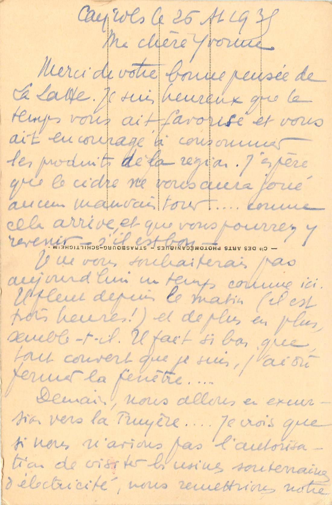 Le Cantal pittoresque — Le viaduc du Lioran et le Plomb du Cantal (1858 m.) — Reverso