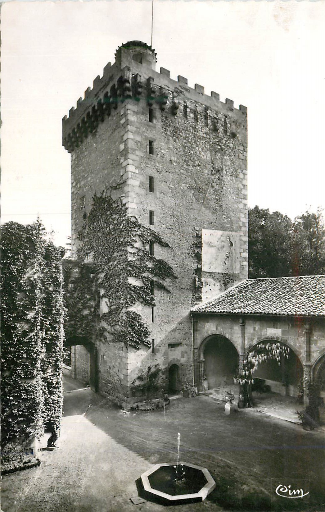 CPM Environs de Roanne (Loire) Boisy Chateau de Jacques Coeur XVe Siecle Cour Interieur et Vieille Tour