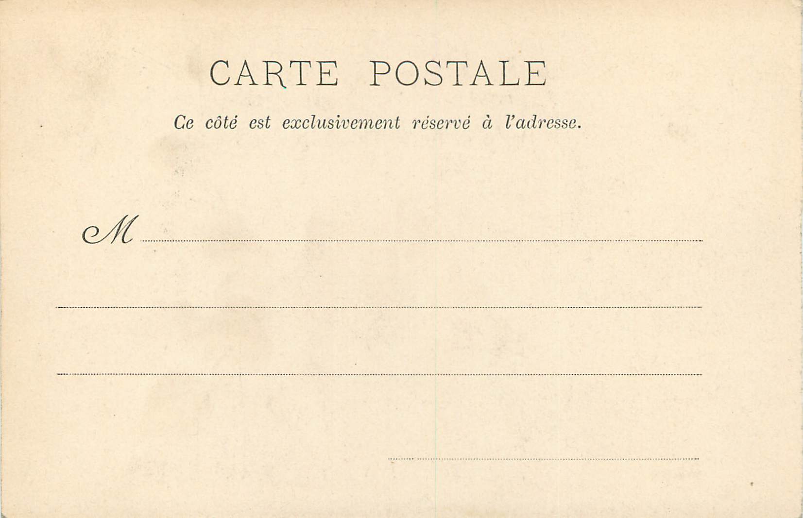 CPA Environs du Puy Le Choeur Entoure d'un Vaste Deambulatoire de L'Eglise Conventuelle de Chamalieres — Verso