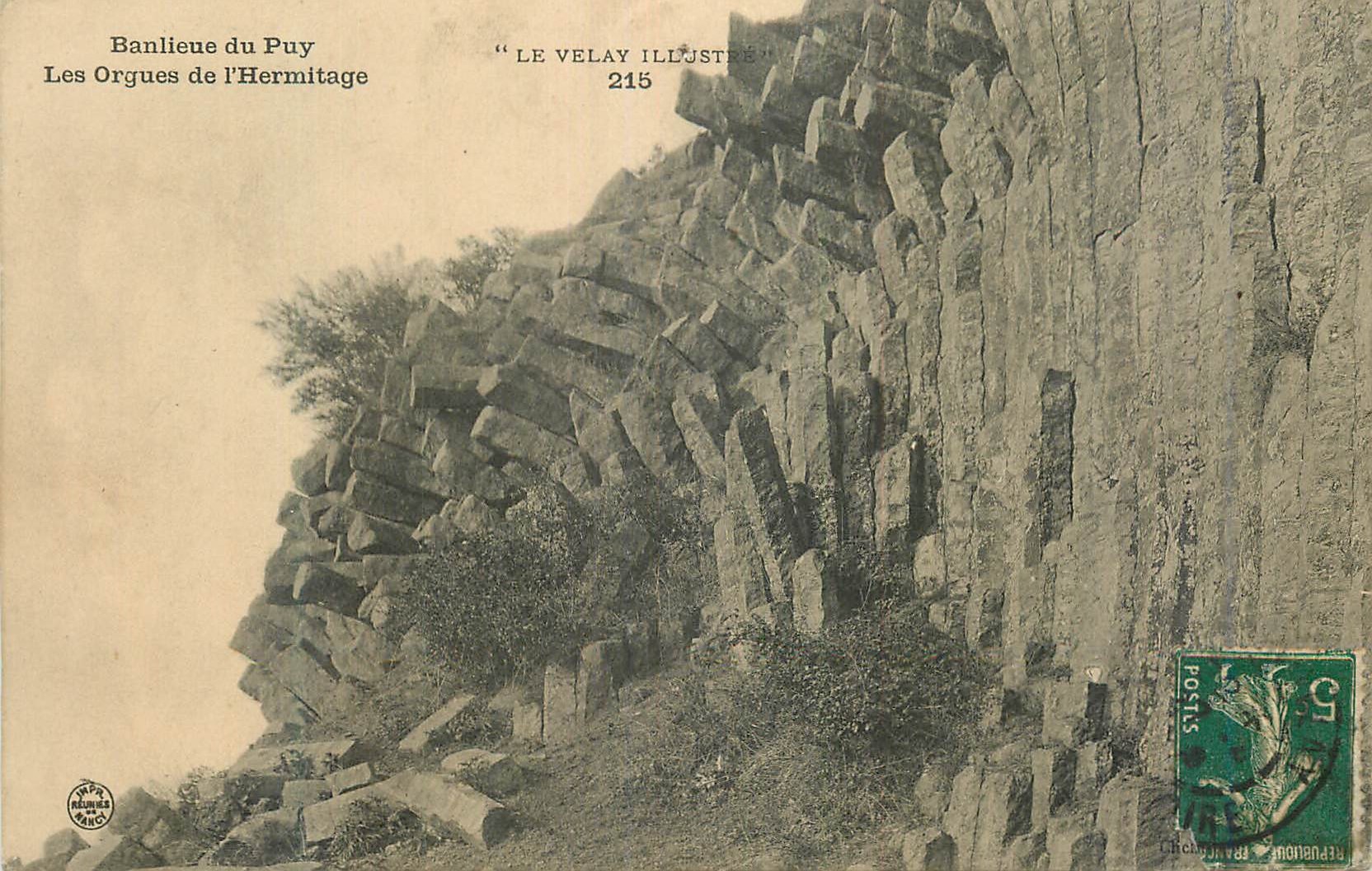 CPA Banlieue du Puy les Orgues de l'Hermitage