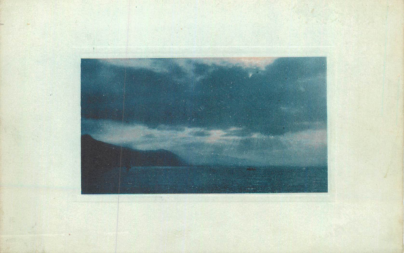 CPA Fantaisie Coucher d esoleil