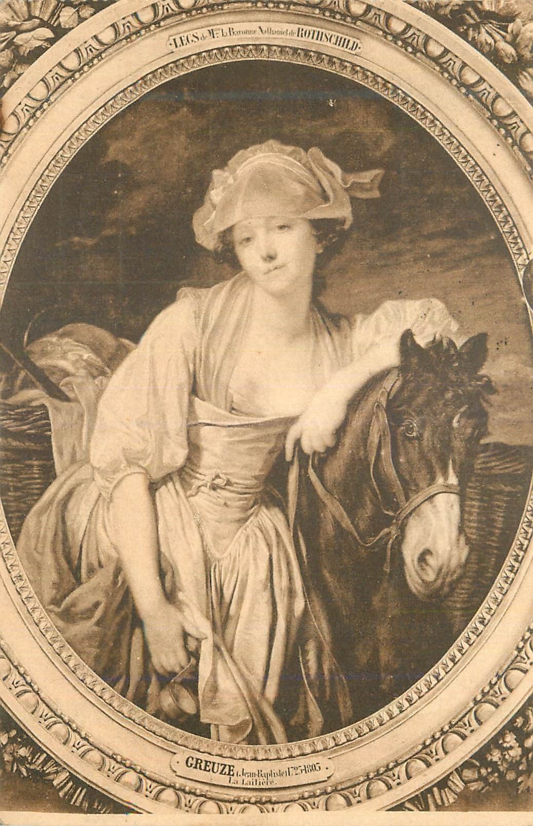 CPA Musee du Louvre La Laitiere Greuze