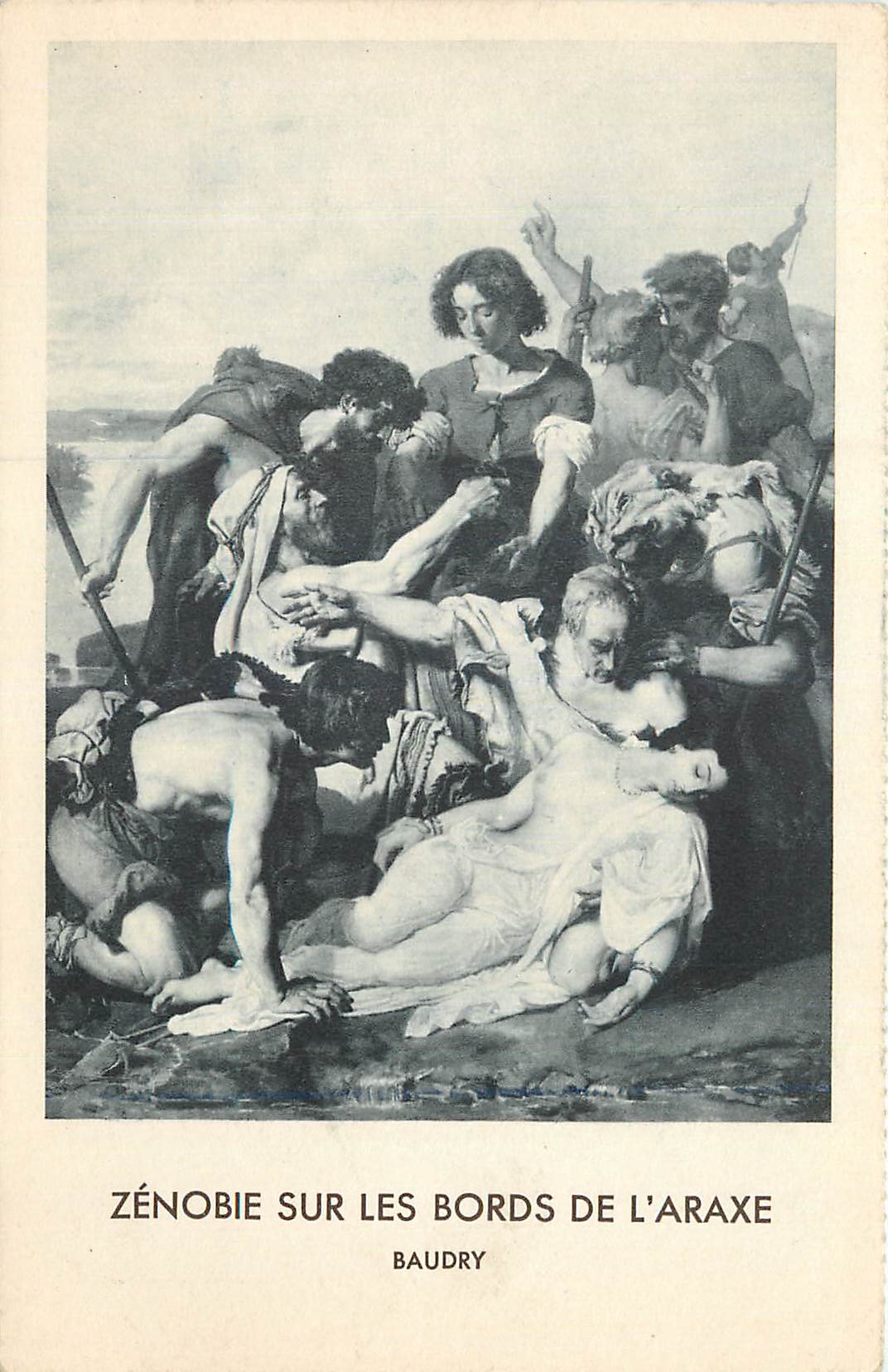 CPA Zenobie sur les Bords de l'Araxe Baudry