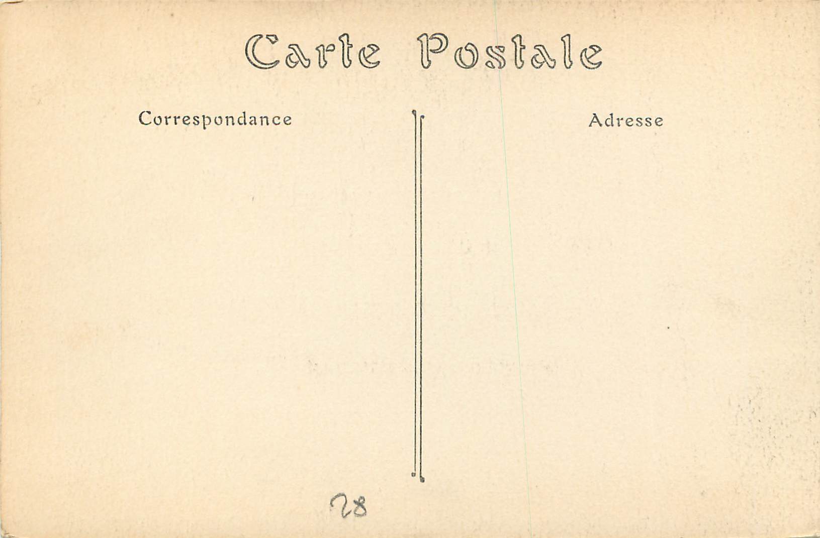 CPA Chartres la Cathedrale Tour du Choeur (XVIe Siecle) — Verso