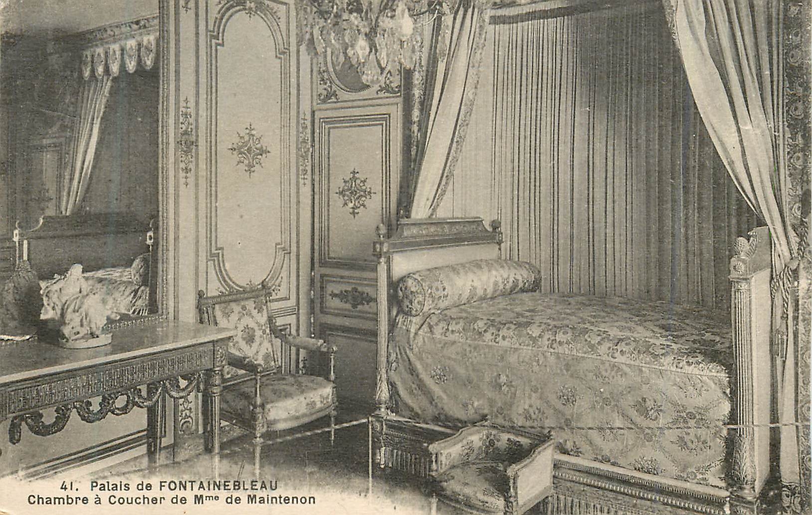 Zimmer im Schloss Fontainebleau — Zimmer der Madame de Maintenon — n°41
