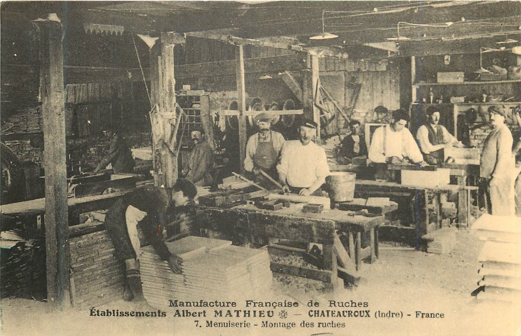 Hive assembly — Albert MATHIEU Establishments — Châteauroux (Indre) - France