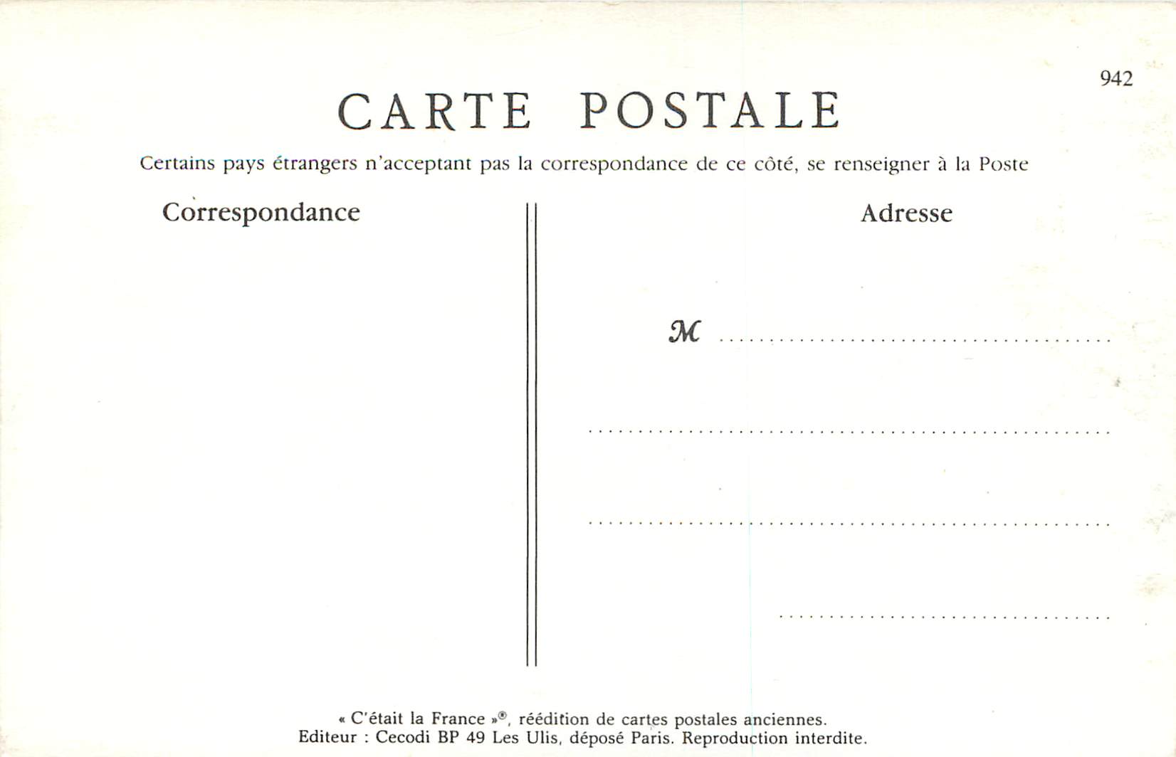 Hive assembly — Albert MATHIEU Establishments — Châteauroux (Indre) - France — Back