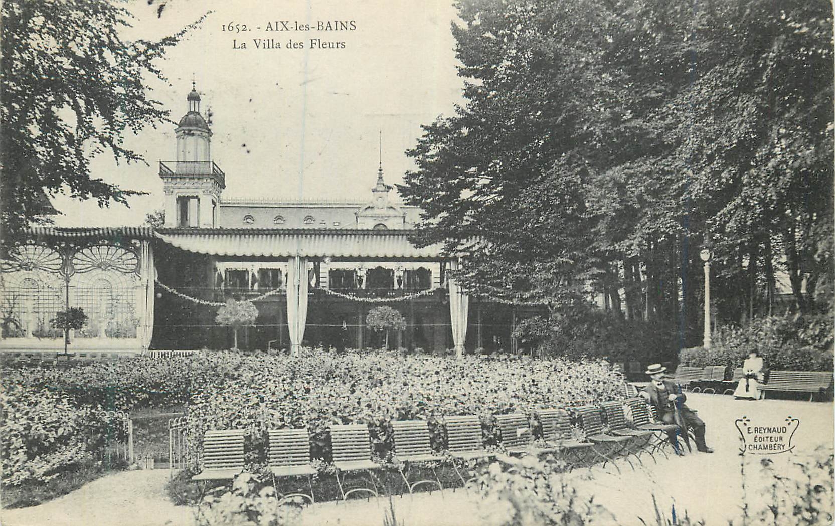 CPA Aix les Bains La Villa des Fleurs