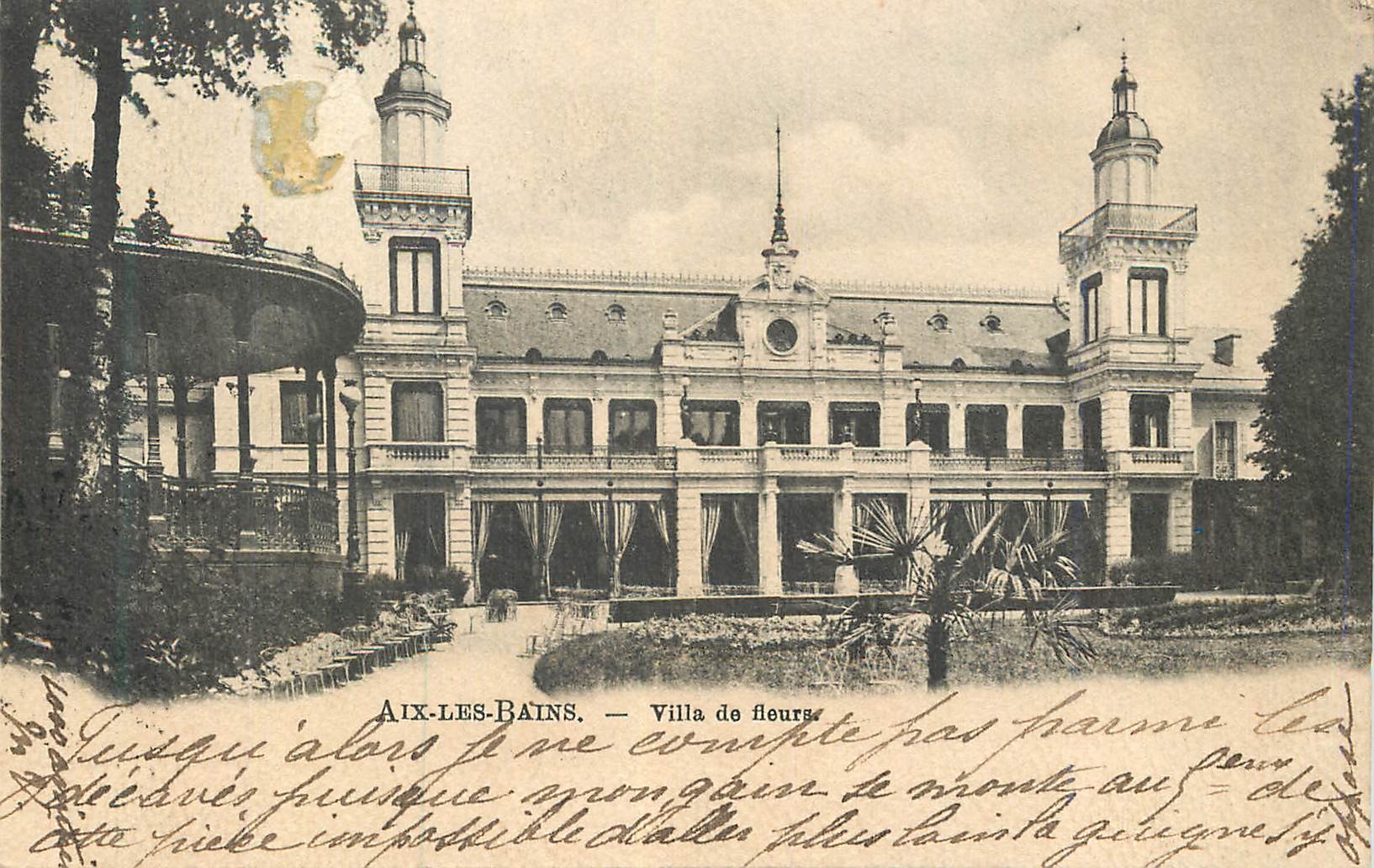 CPA Aix les Bains La Villa des Fleurs