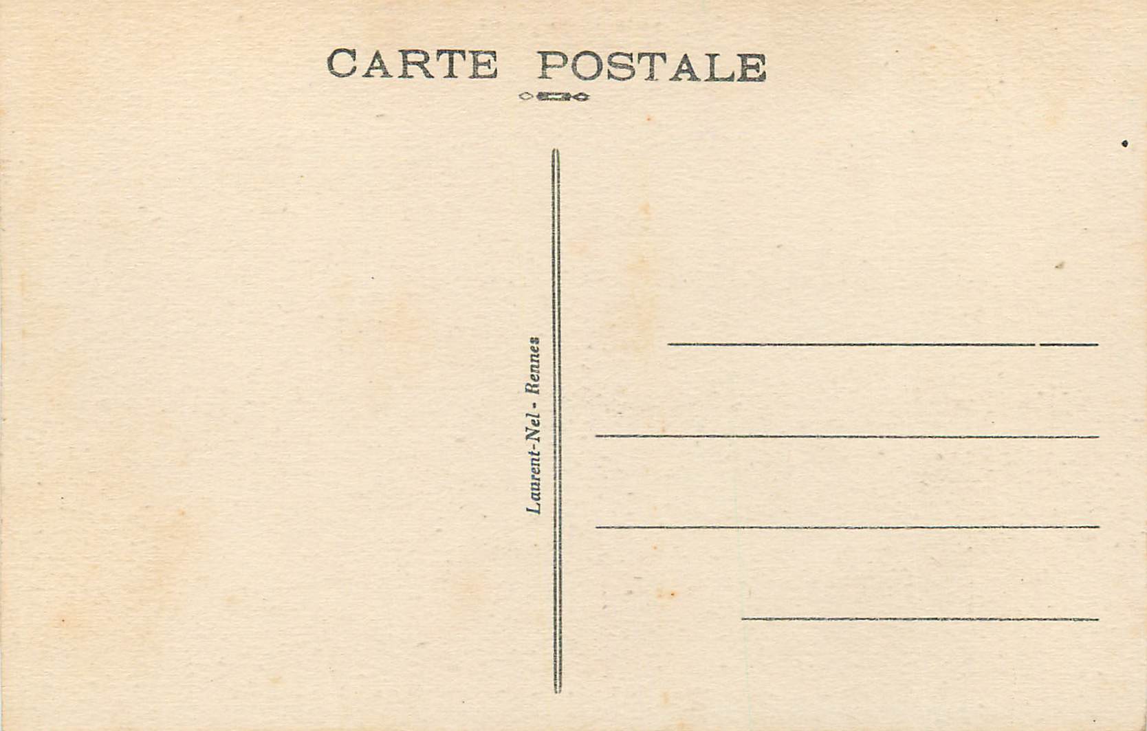 Cancale — Pointe du Grouin, La Grande Rivière et l'Île des Landes — Côte d'Émeraude — éditeur Loïc, n° 1079 — Achterkant