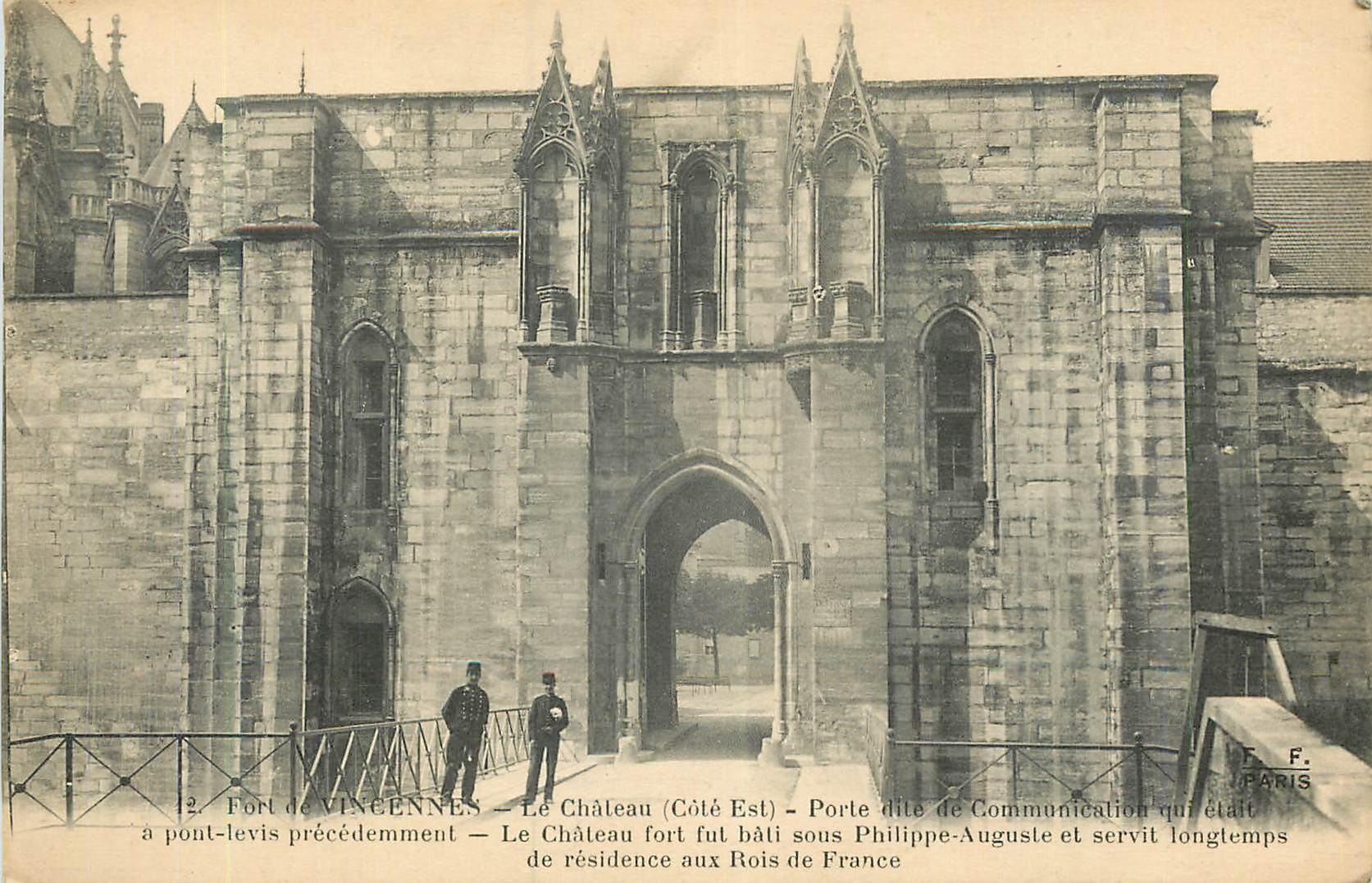 CPA Fort de Vincennes le Chateau (Cote Est)