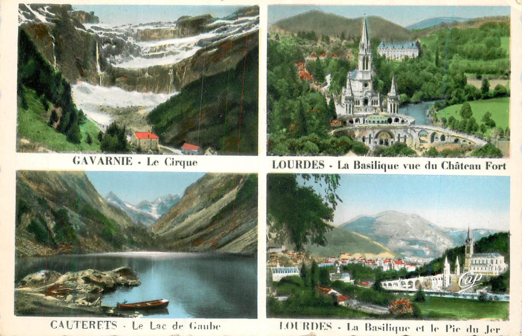 CPM Lourdes Gavarnie Le cirque Cauterets 