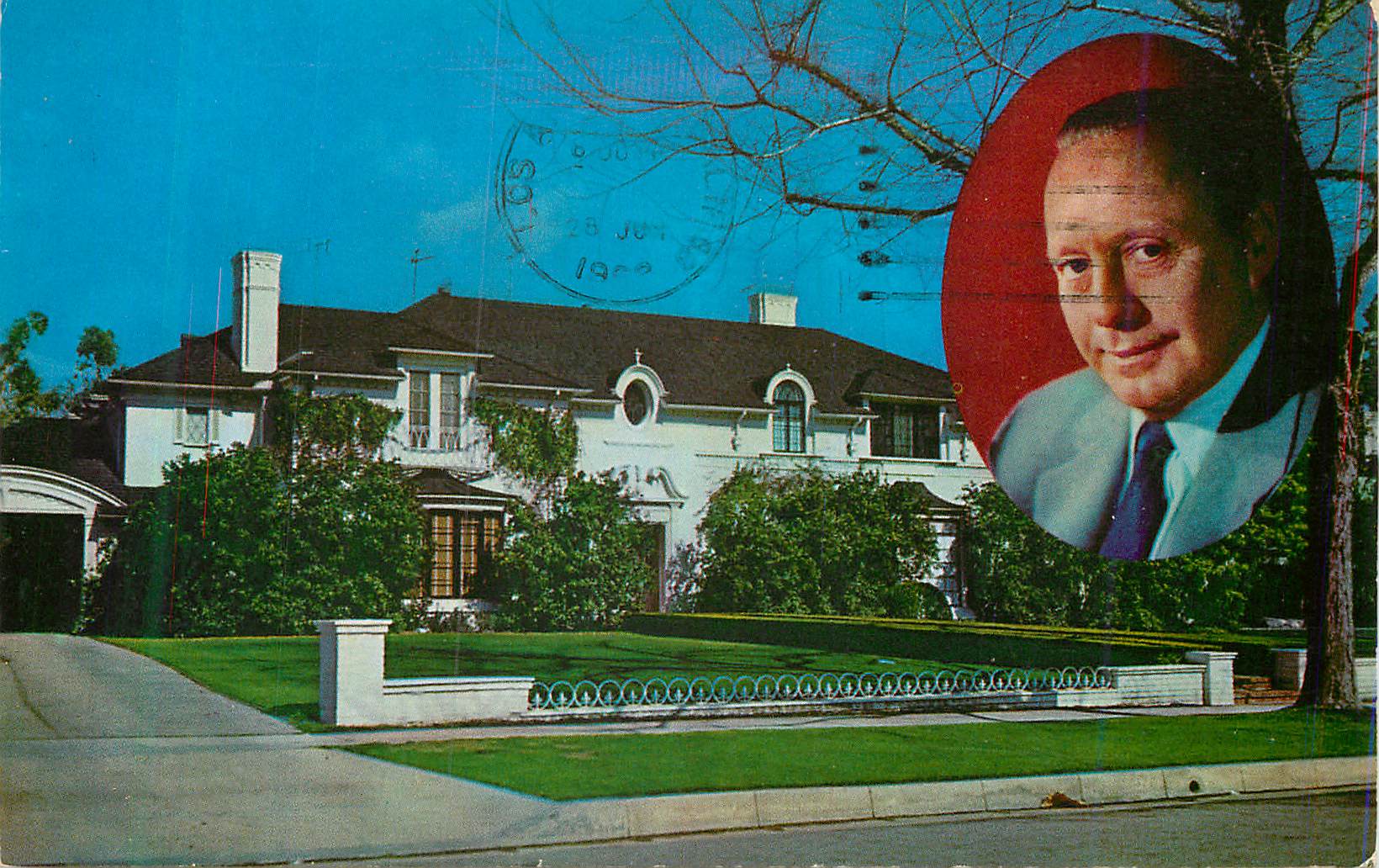 CPM Residence of Jack Benny Beverly Hills California