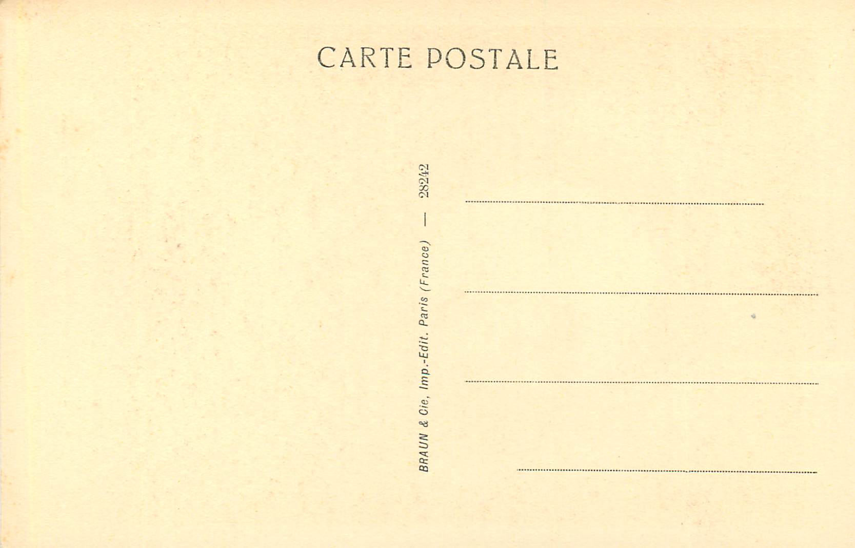 CPA Anvers Musee Royal des Beaux Arts Q Metsys Vierge en Priere — Verso
