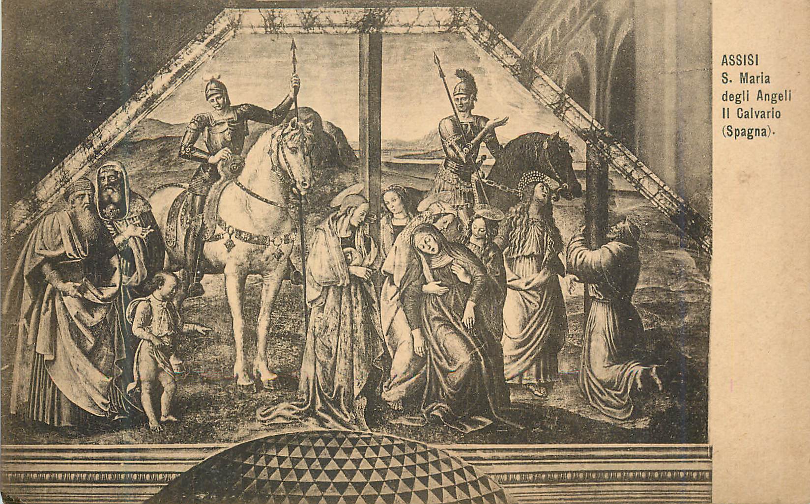 CPA Assisi S Maria Degli Angeli II Calvario (Spagna)