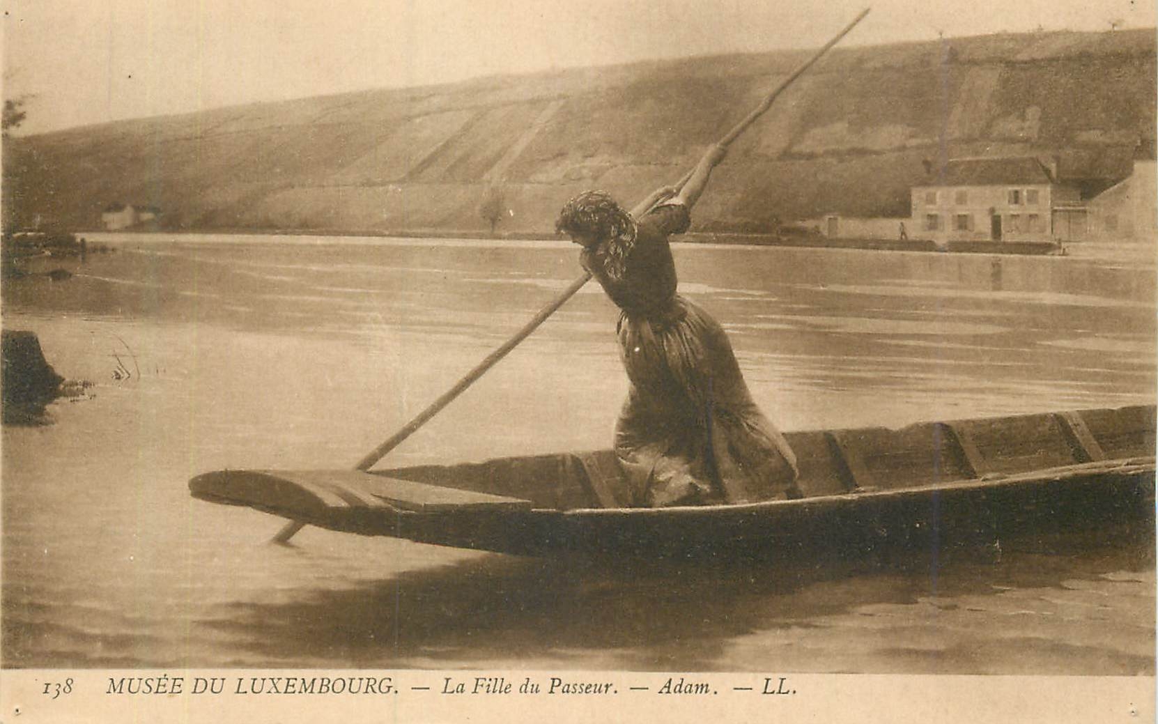 CPA Musee du Luxembourg la Fille du Passeur Adam