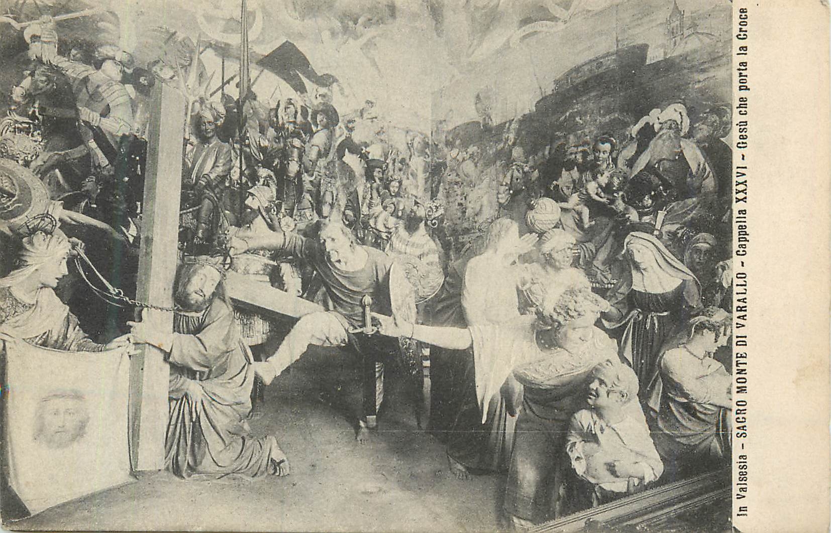 CPA In Valsesia Sacro Monte di Varallo