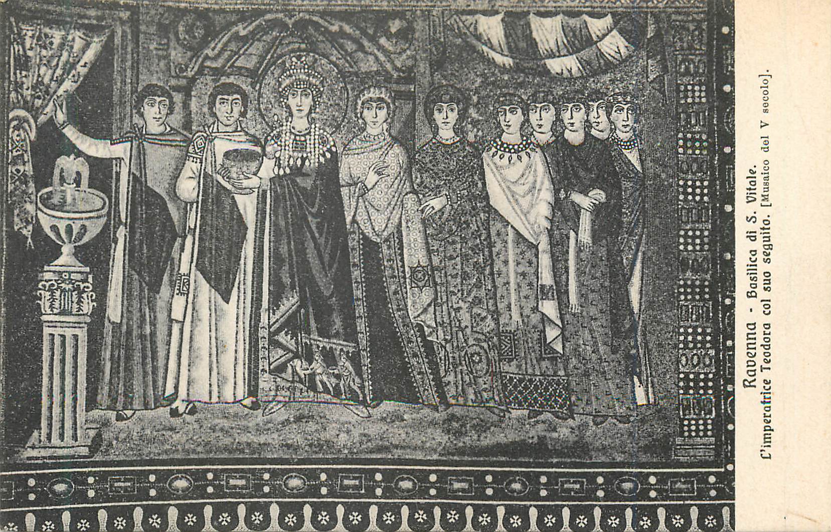 CPA Ravenna Basilica di S Vitale
