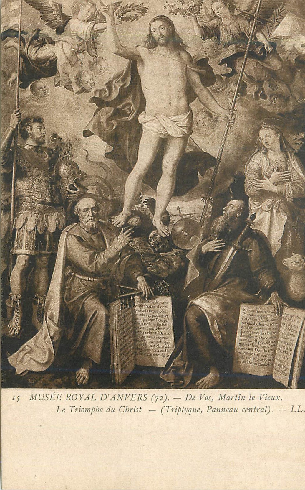 CPA Musee Royal d'Anvers de Vos Martin le Vieux