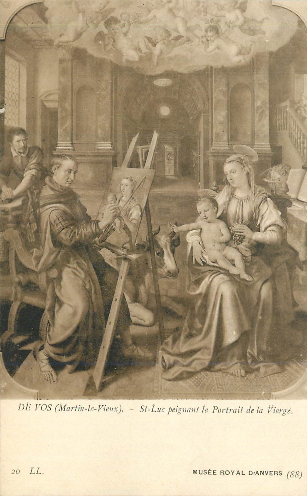 CPA Musee Royal d'Anvers de Vos (Martin le Vieux)