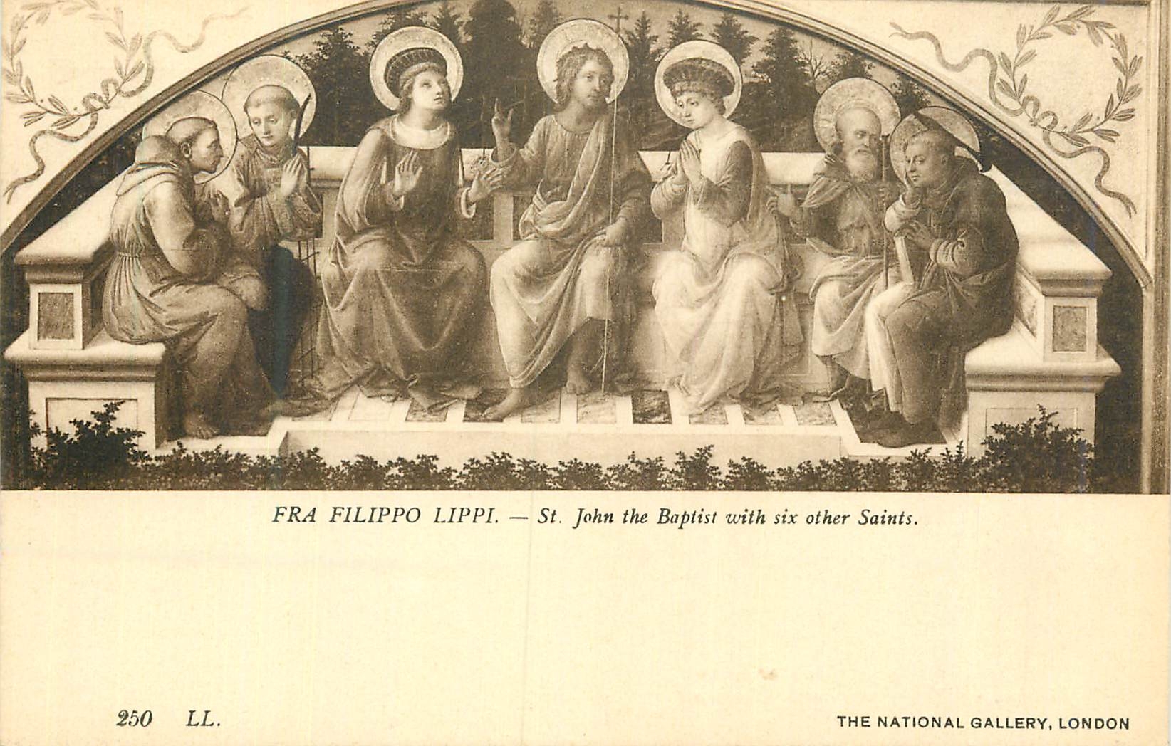 CPA London the National Gallery Fra Filippo Lippi