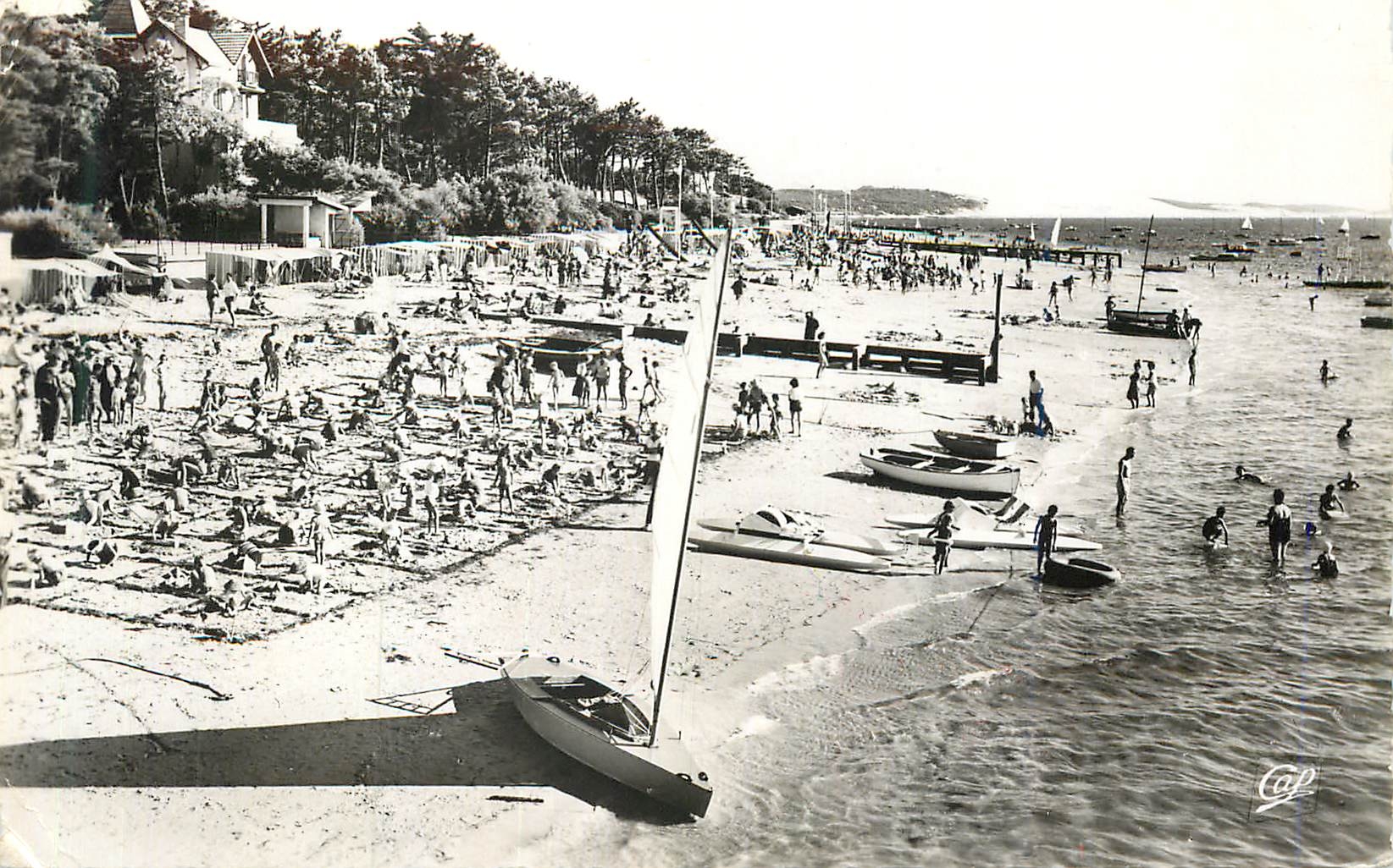 Plage du Mouleau — Bassin d'Arcachon — Colonie de vacances du Ministère de l'Intérieur