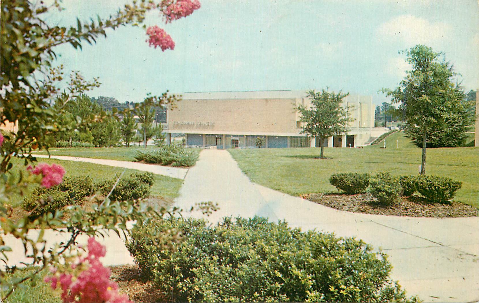 CPM Colombus GA Part of the 131 Acre Campus at Colombus College with the Woodruff Gymnasium in the Background