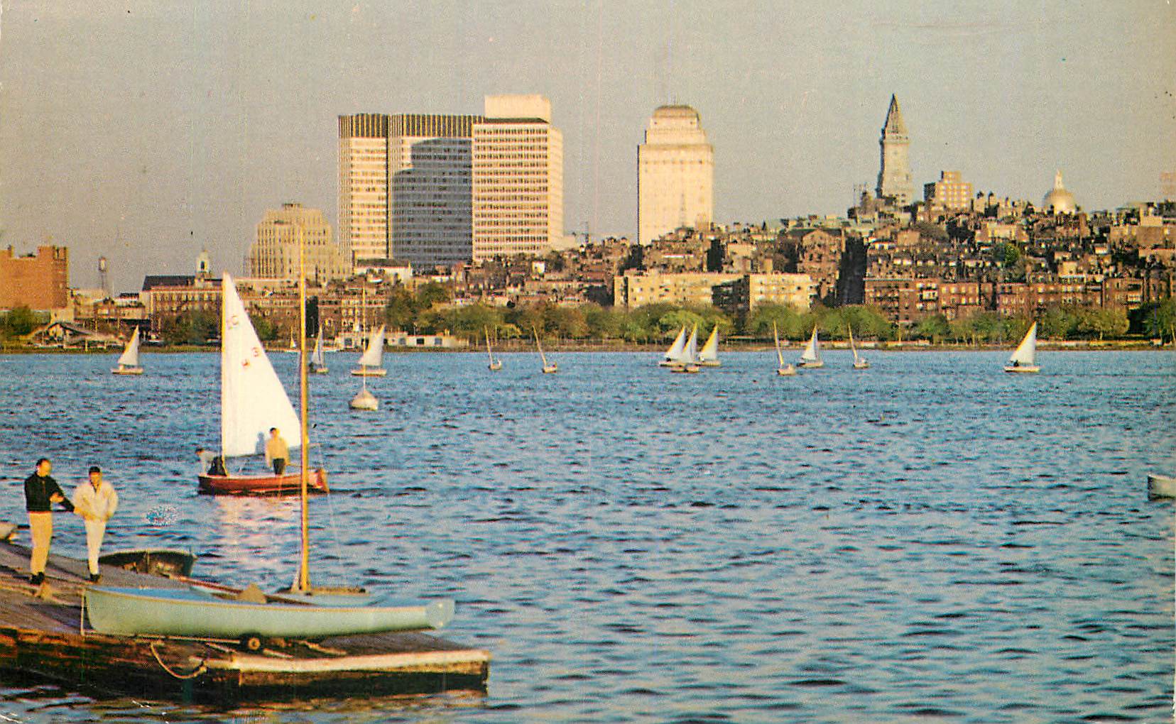 CPM Boston Massachussetts as seen from the Charles River