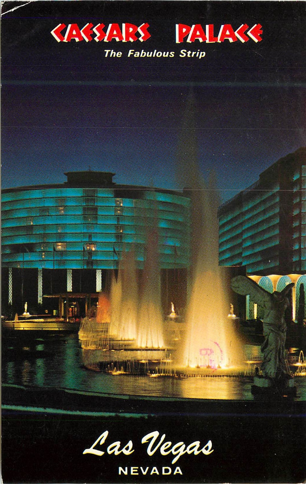CPM Las Vegas Nevada Caesars Palace the Fabulous Strip