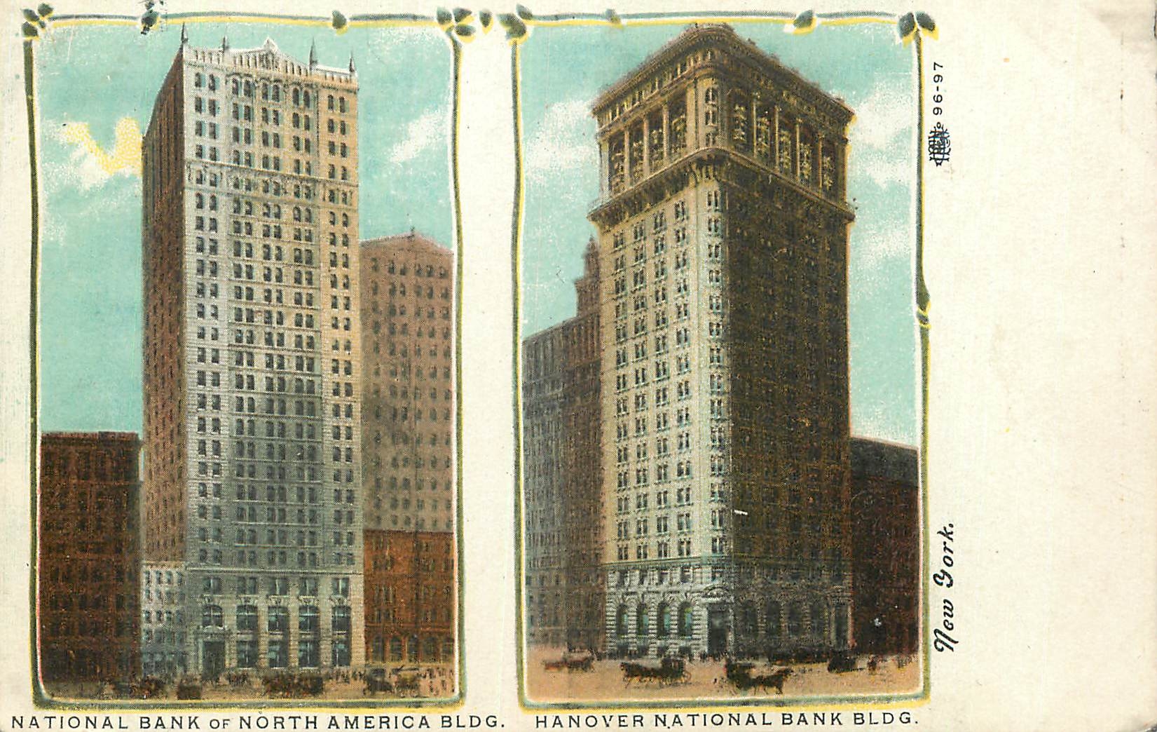 CPA New york National Bank of North America Bldg Hanover National Bank Bldg 