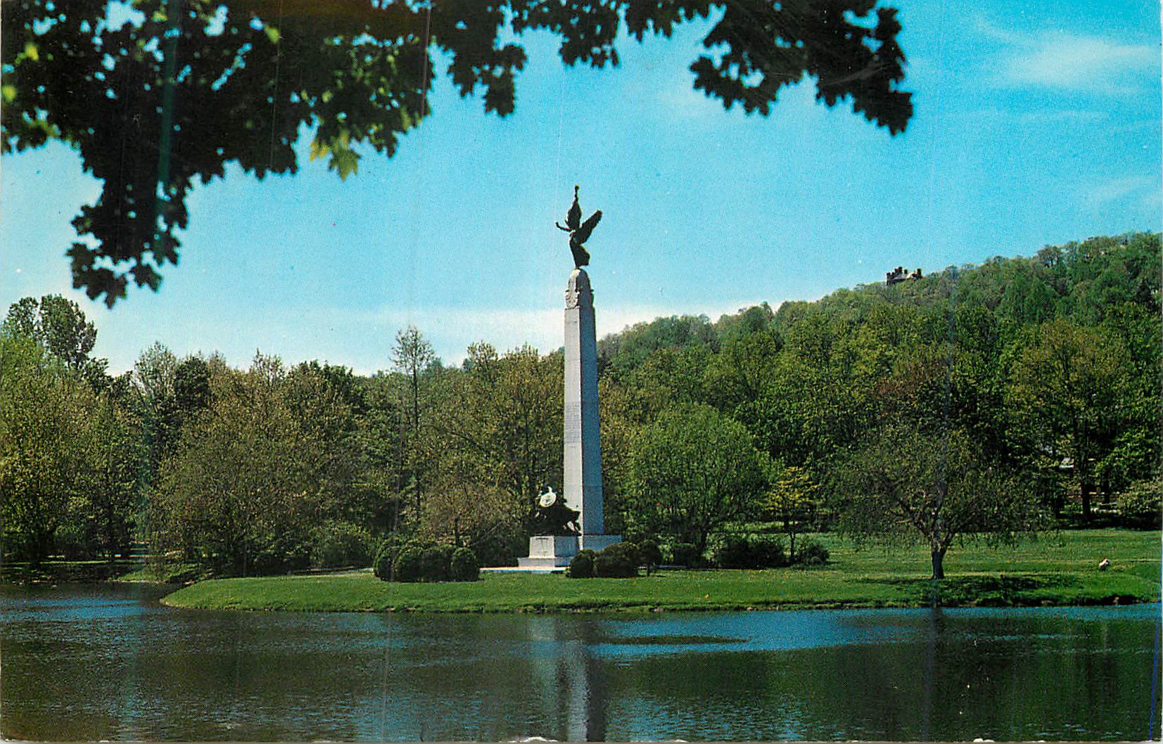 CPM Montclair New Jersey Memorial Park War Memorial 1917 1918