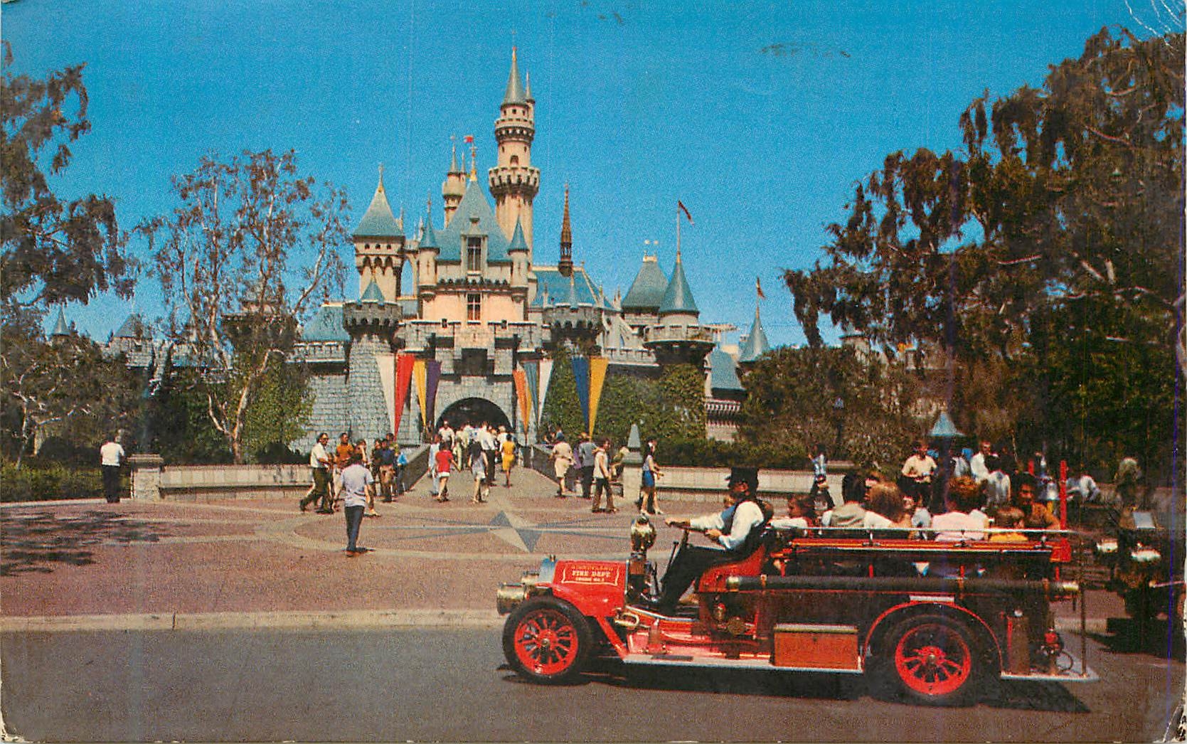 CPM Sleeping Beauty Castle Gateway to Fantasyland