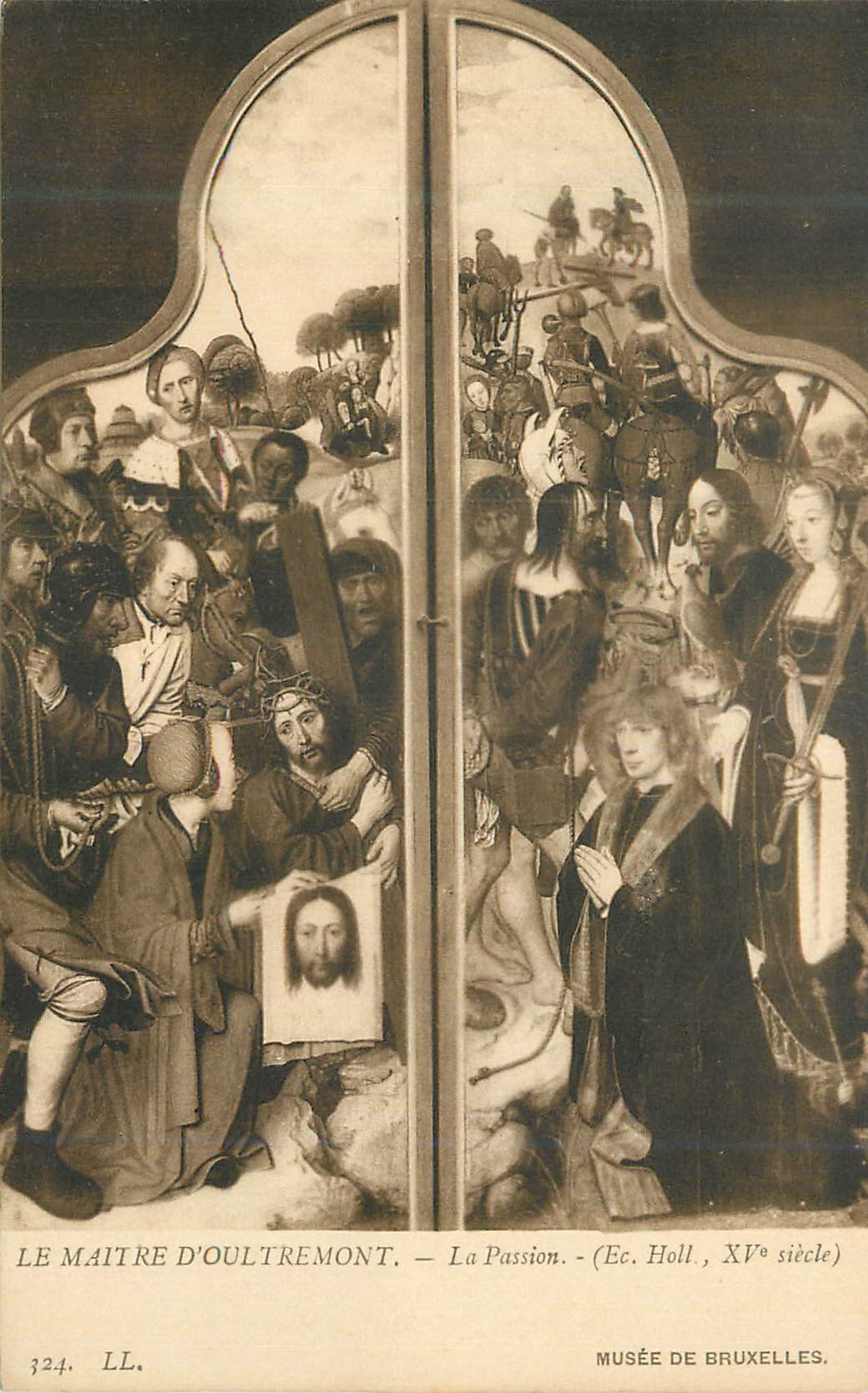CPA Musee de Bruxelles le Maitre d'Oultremont la Passion