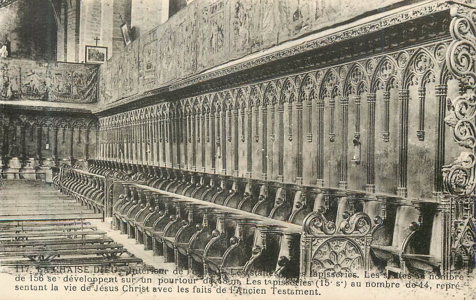 CPA la Chaise Dieu 